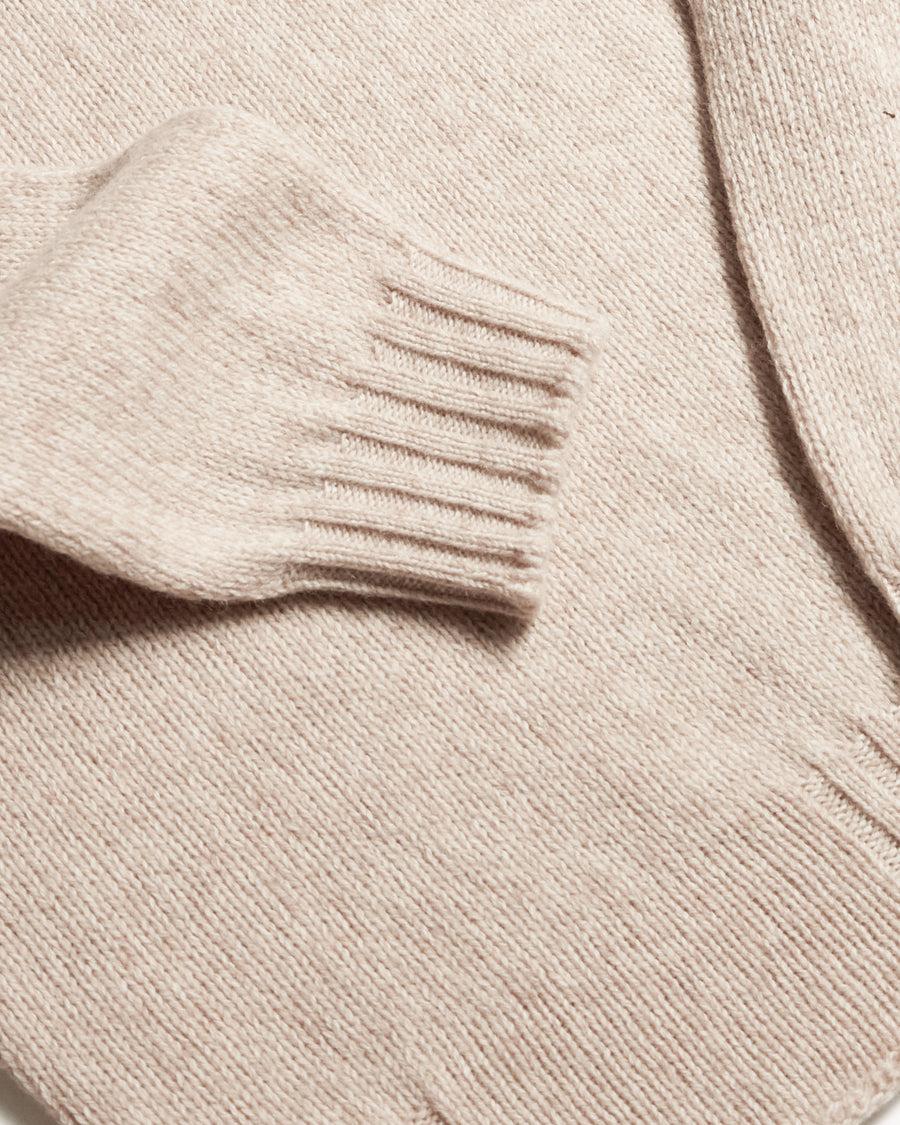 Scaglione TURTLE NECK SEAMLESS SOFTWOOL DUNE Smaltimento dello stoccaggio