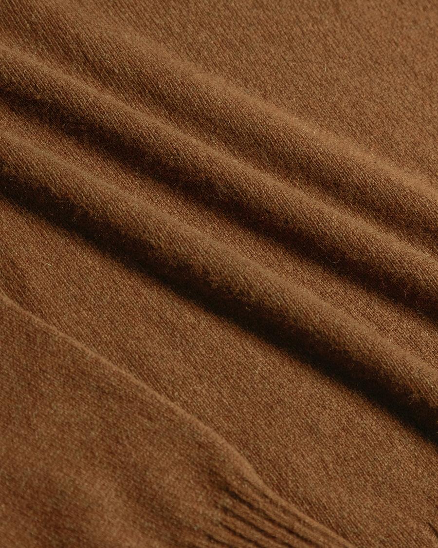 Scaglione ROUND NECK SEAMLESS HYBRD CASHMERE RHUM Fino al 65% di sconto