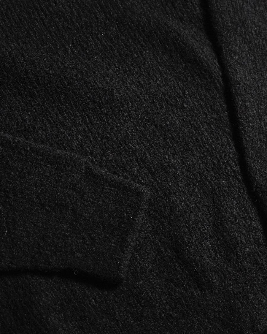 Scaglione TURTLE NECK SEAMLESS PUFFED CASHMERE BLACK Only for today