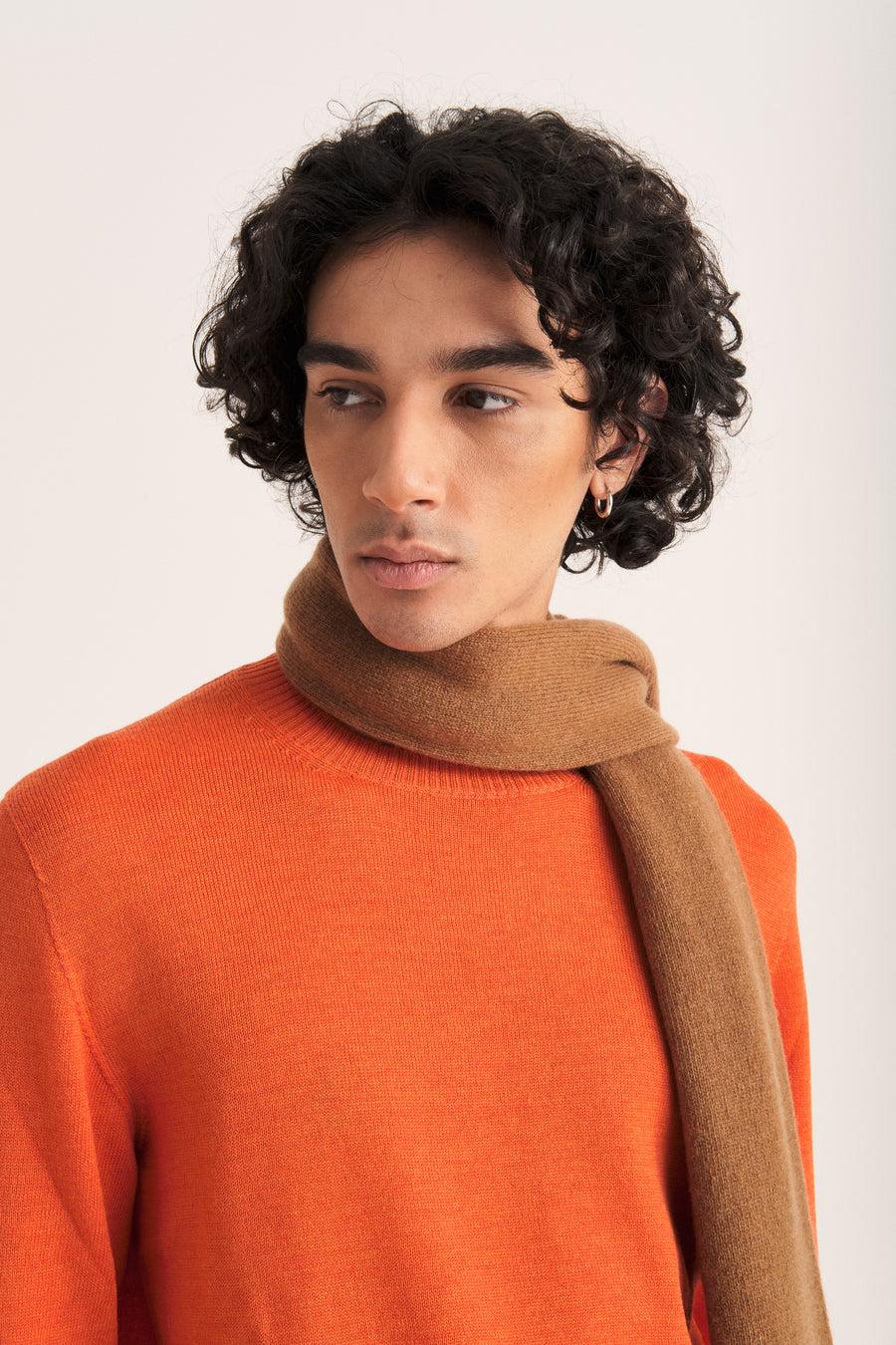 Scaglione ROUND NECK SEAMLESS MERINO CARROT Solo un giorno rimasto