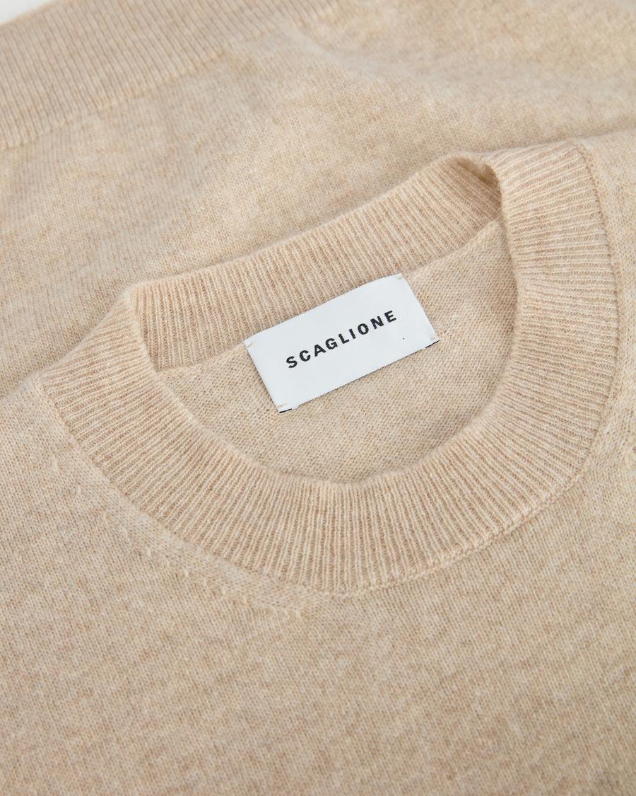 Scaglione T-SHIRT SLIM MIX CASH SAND 50% di sconto con spedizione gratuita