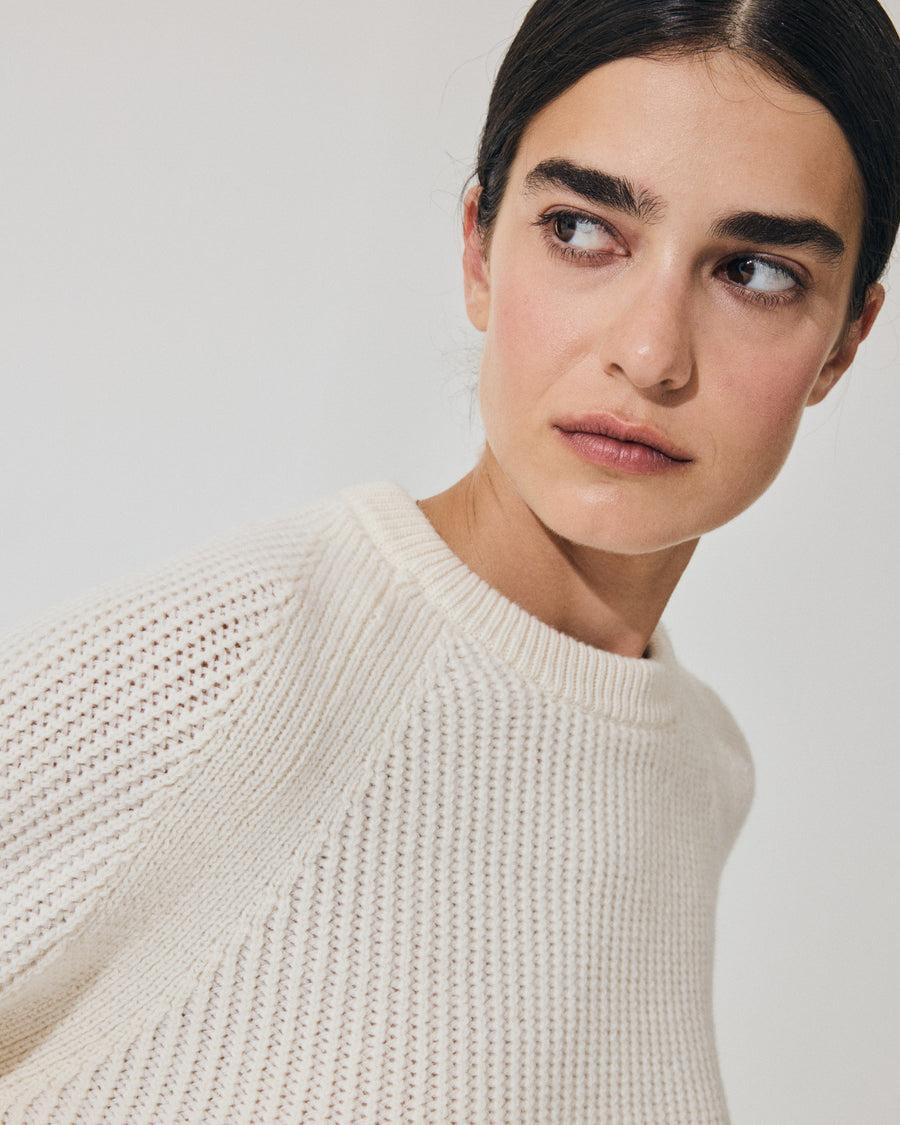 Scaglione ROUND NECK RAGLAN FISHERMAN MILK 2025
