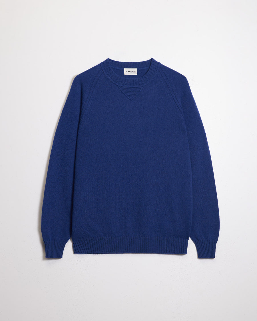 Scaglione ROUND NECK RAGLAN HYBRD CASHMERE LIMONGES Novità