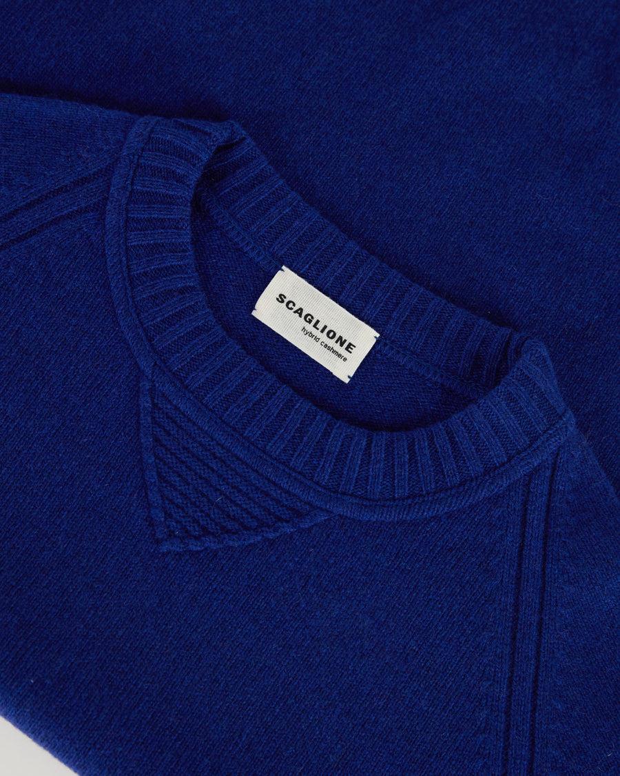 Scaglione ROUND NECK RAGLAN HYBRD CASHMERE LIMONGES Novità
