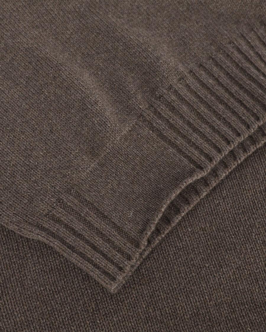 Scaglione TURTLE NECK SOFT HYBRD CASHMERE TAUPE Sconto