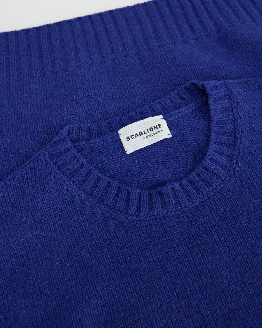 Scaglione ROUND NECK SOFT HYBRD CASHMERE LIMONGES Offerta