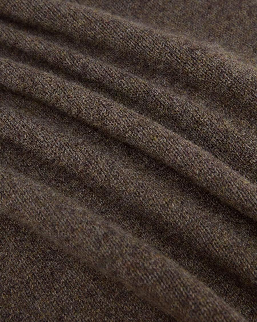 Scaglione TURTLE NECK SEAMLESS SOFTWOOL WOOD In Vendita