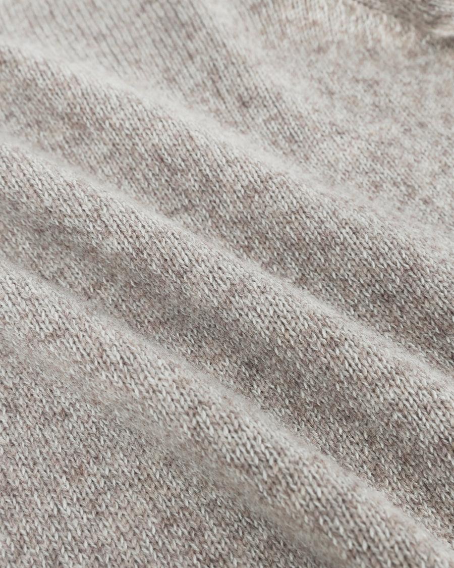 Scaglione ROUND NECK SEAMLESS SOFTWOOL BEIGE Vendita Calda