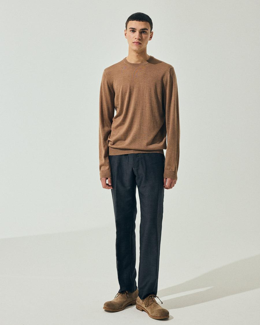 Scaglione ROUNDNECK FINELUX CAMEL Shopping online