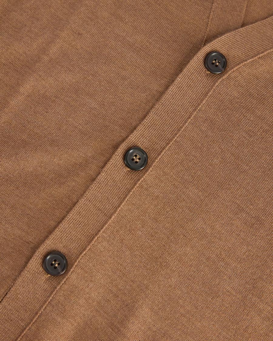 Scaglione CARDIGAN FINELUX CAMEL Offerta esclusiva