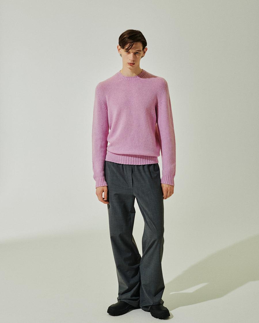 Scaglione ROUNDNECK SEAMLESS SOFTWOOL ROSA Vendite stagionali