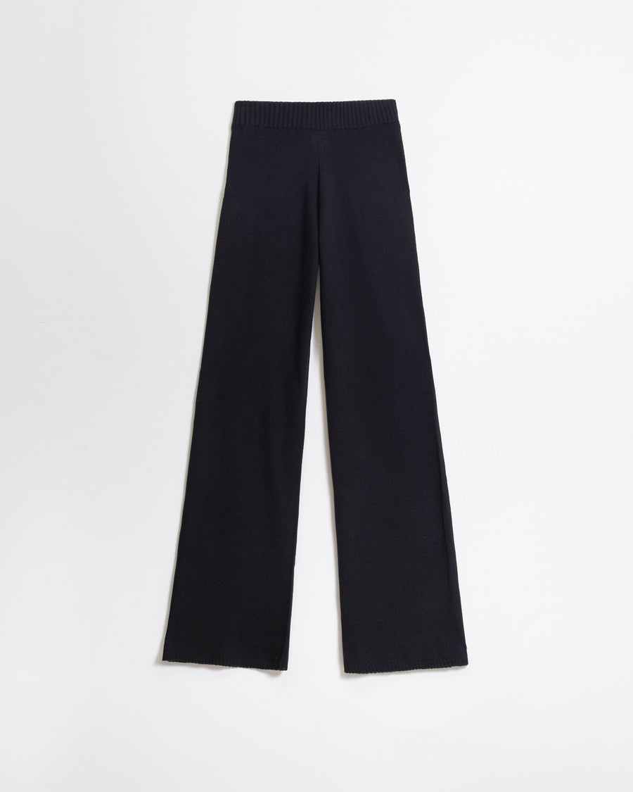 Scaglione PANTS WIDE SEAMLESS BLACK Offerta Giorno del Papà