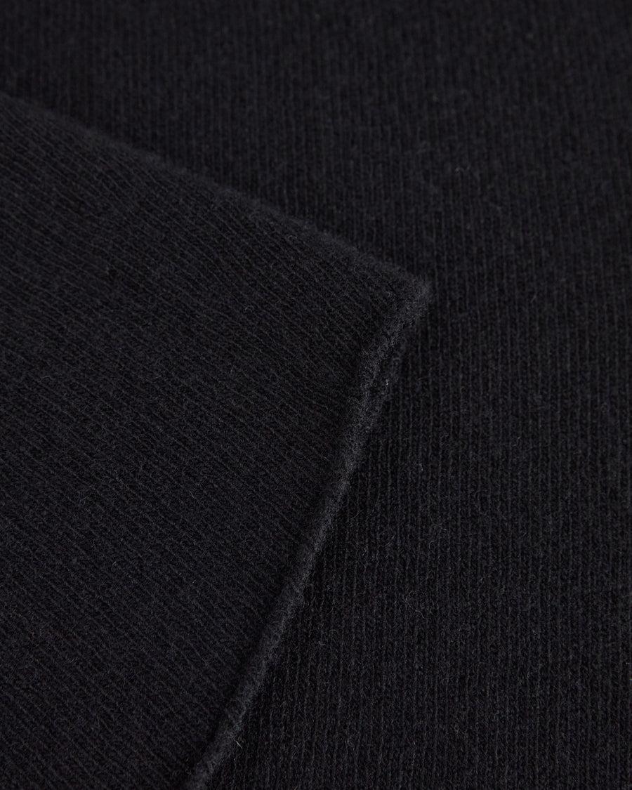 Scaglione TURTLE NECK SLIM RAGLAN SEAMLESS BLACK Vendita calda