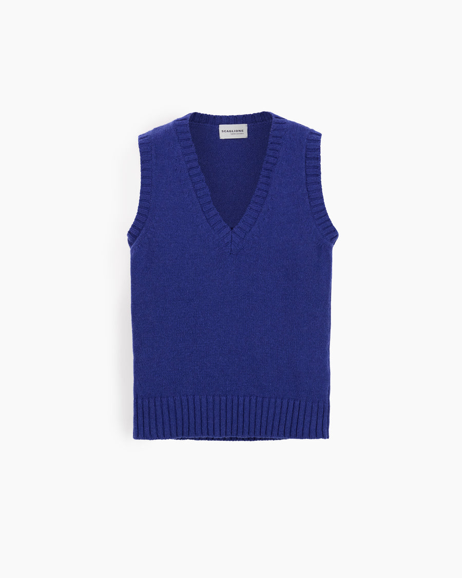 Scaglione GILET SOFT HYBRID CASHMERE LIMONGES Lightning offer