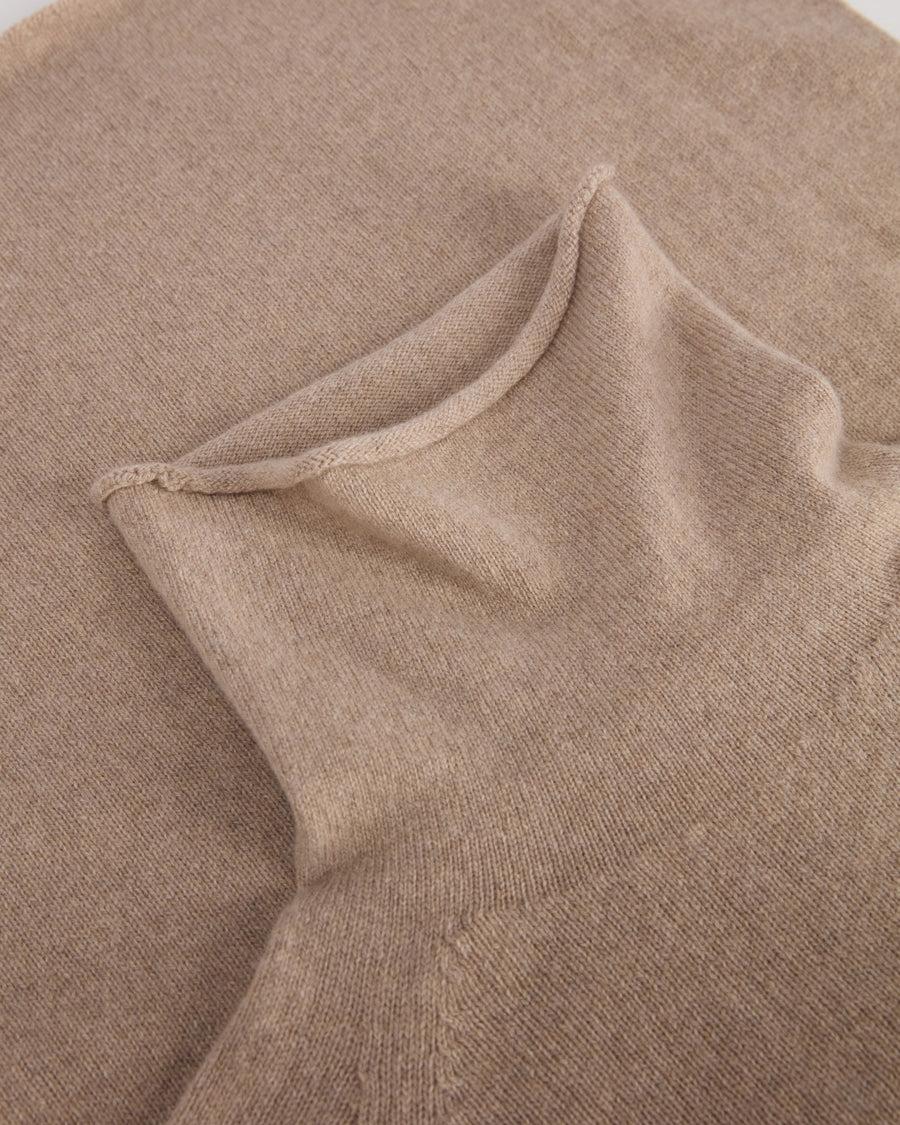 Scaglione TURTLE NECK RAGLAN SEAMLESS HYBRID CASHMERE SAND Offerte speciali