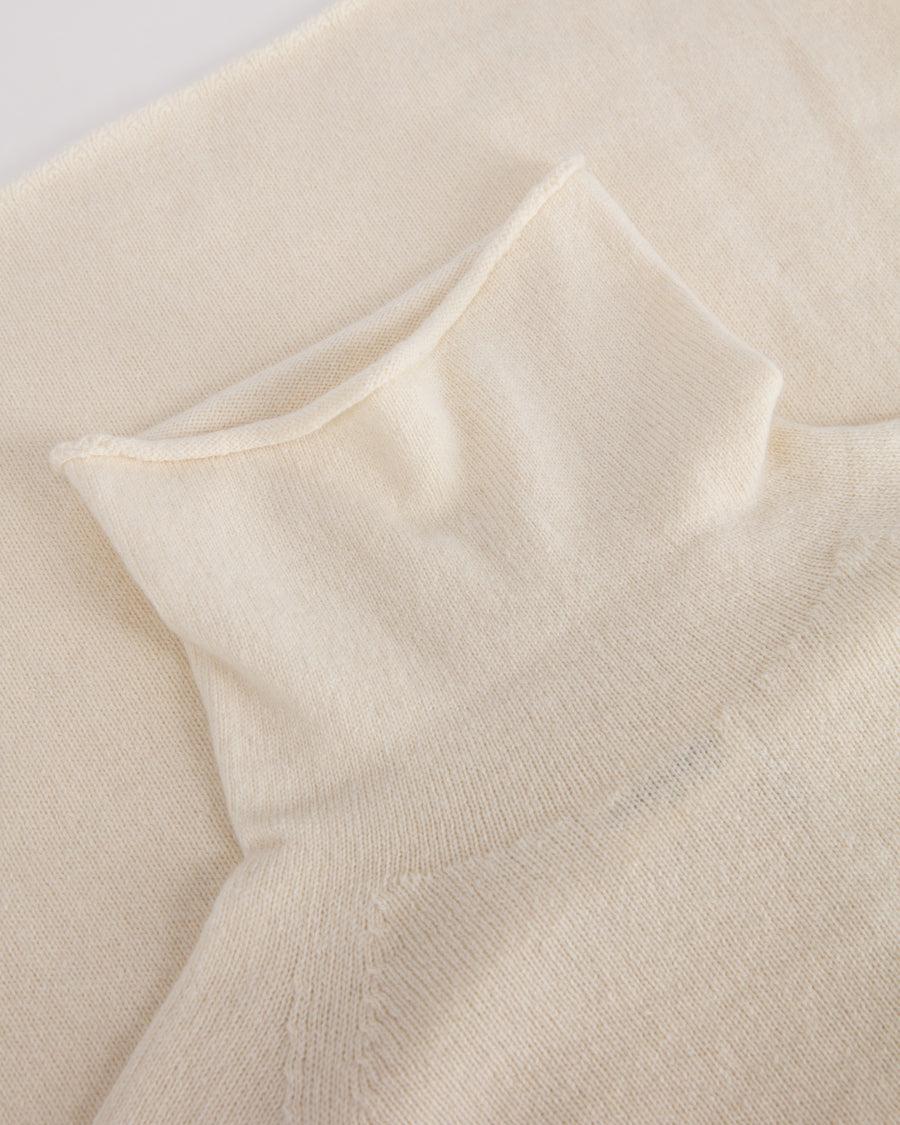 Scaglione TURTLE NECK RAGLAN SEAMLESS HYBRID CASHMERE MILK Enormi risparmi