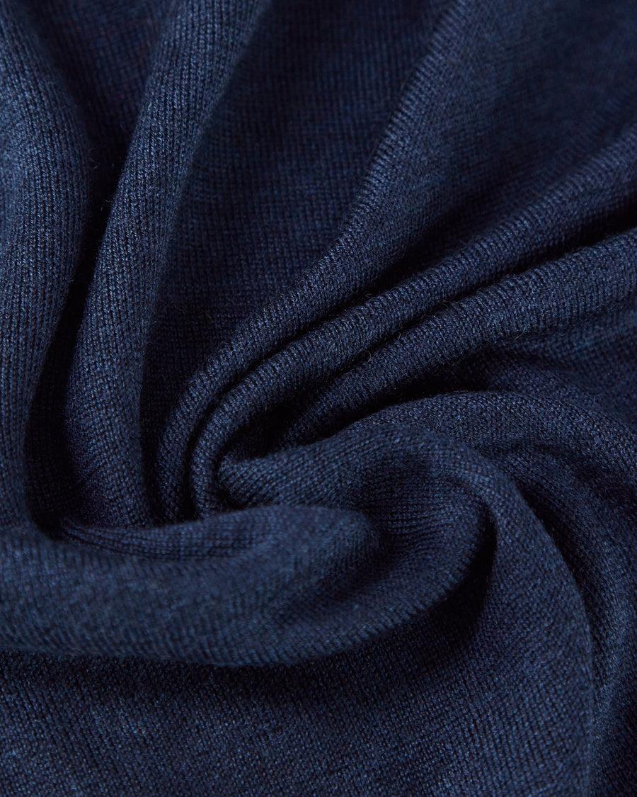 Scaglione R.NECK BOXY FINELUXSOLID NAVY Solo un giorno rimasto