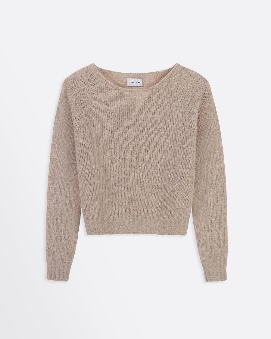 Scaglione BOAT SEAMLESS PUFFED CASHMERE BEIGE Officina