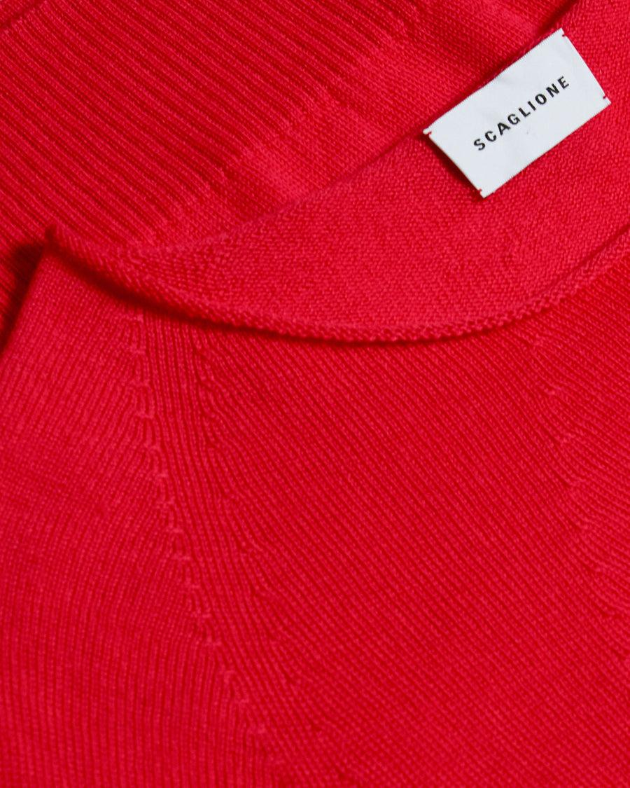 Scaglione BOAT NECK SEAMLESS MERINO CORAL Limitato a 3 giorni