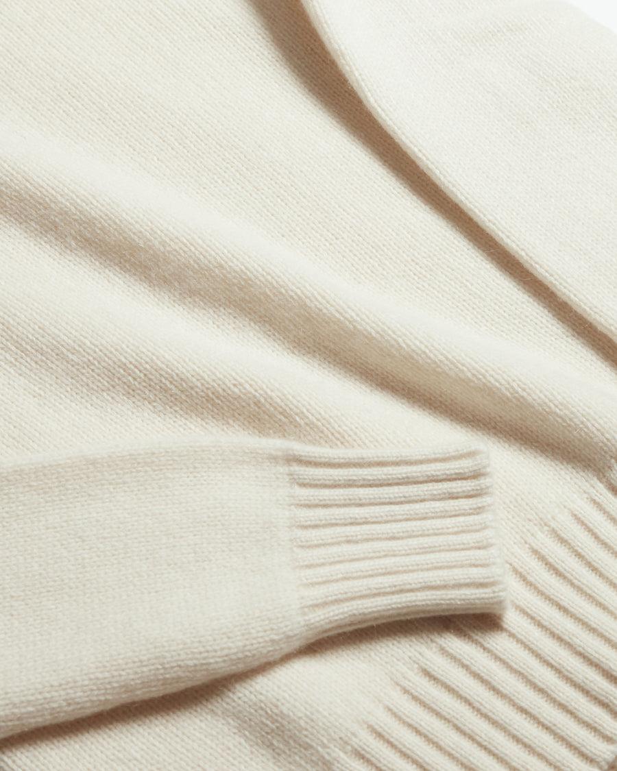 Scaglione TURTLE NECK SOFT HYBRID CASHMERE MILK Italy