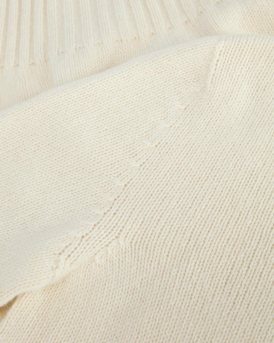 Scaglione ROUND NECK SOFT HYBRID CASHMERE MILK Promozione