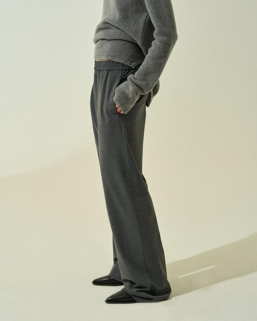 Scaglione PANTS JOGGER TELA SMOG Sconto