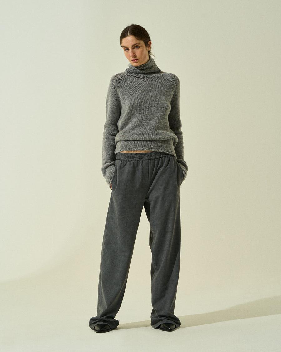 Scaglione PANTS JOGGER TELA SMOG Sconto