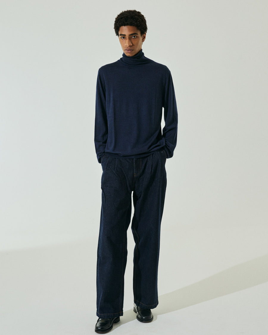 Scaglione TURTLENECK FINELUX NAVY Fornitura limitata