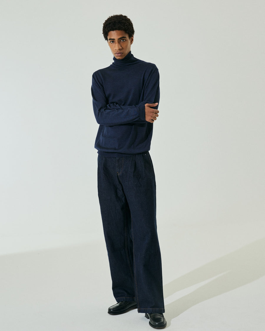 Scaglione TURTLENECK FINELUX NAVY Fornitura limitata