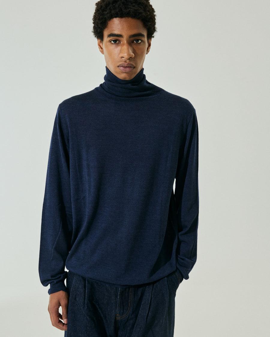 Scaglione TURTLENECK FINELUX NAVY Fornitura limitata