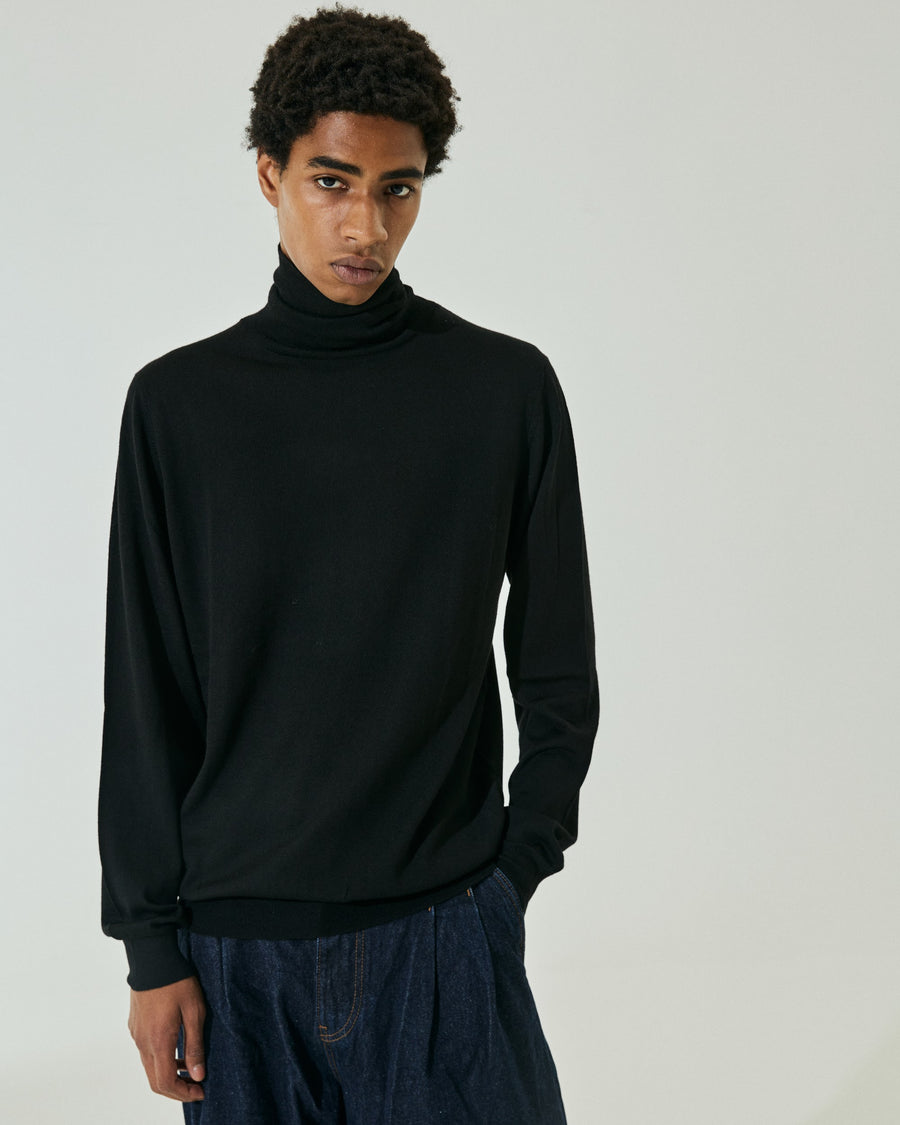 Scaglione TURTLENECK FINELUX BLACK Offerta esclusiva