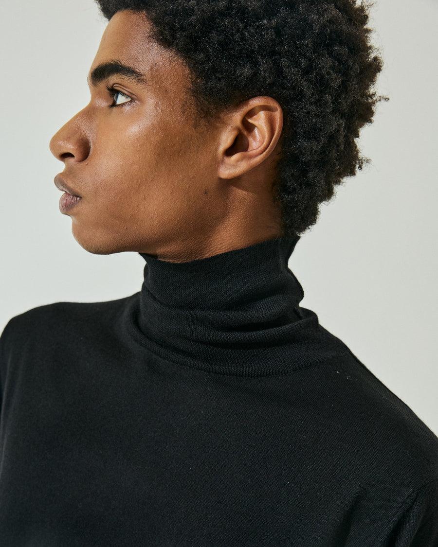 Scaglione TURTLENECK FINELUX BLACK Offerta esclusiva