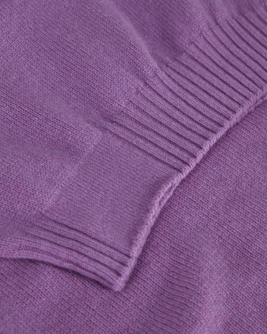 Scaglione ROUND NECK SOFT HYBRD CASHMERE LILAC Offerta Giorno del Papà