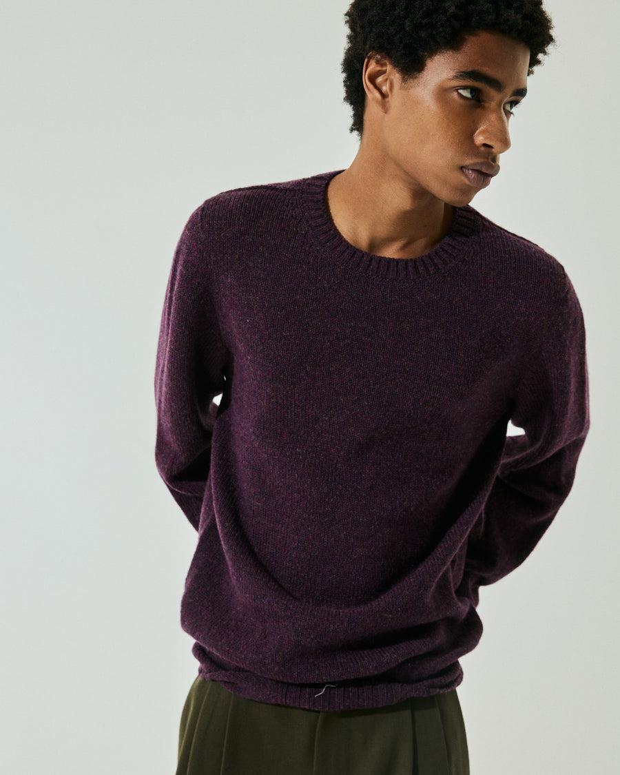 Scaglione ROUNDNECK SEAMLESS SOFTWOOL WINE Offerta temporanea