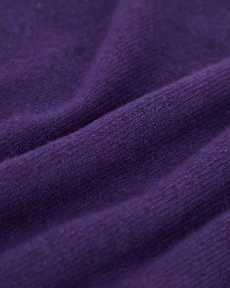 Scaglione ROUNDNECK SEAMLESS HYBRD CASHMERE CASH PURPLE Nuovi prodotti