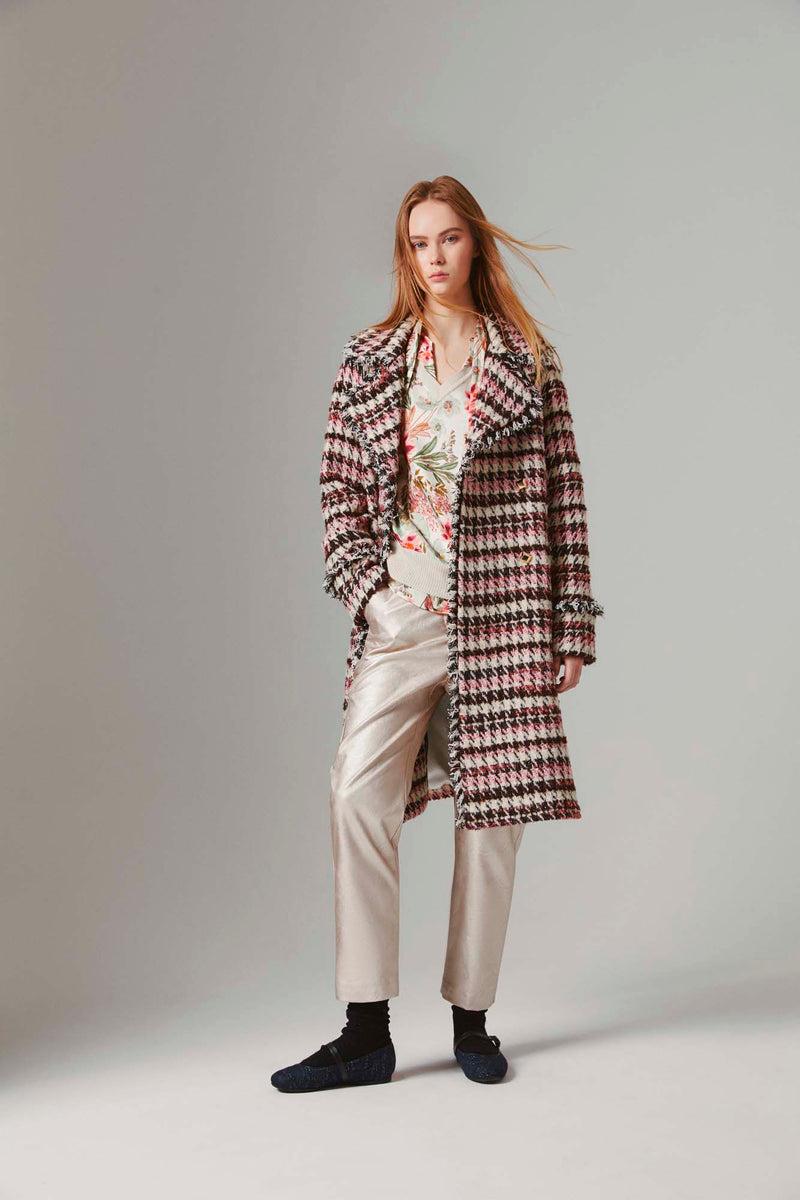 Shirtaporter CAPPOTTINO IN TWEED Soddisfazione Garantita