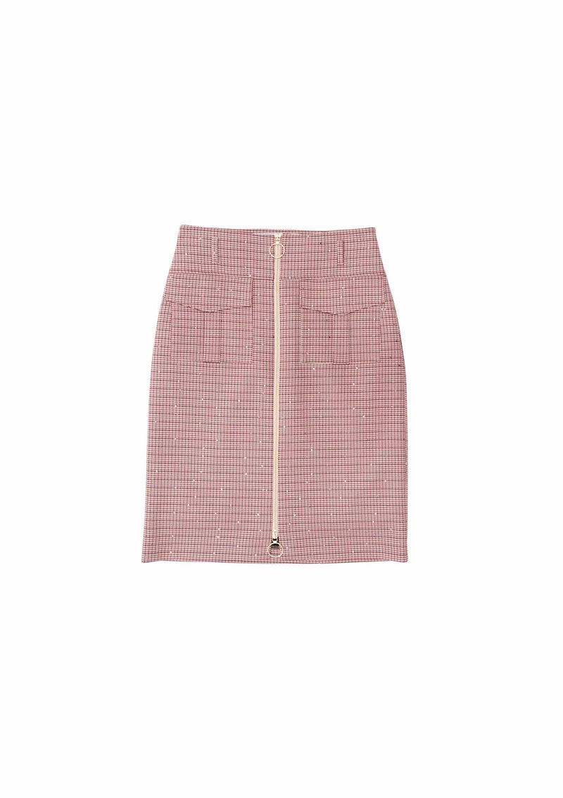 Shirtaporter Gonna midi con zip Acquista Ora