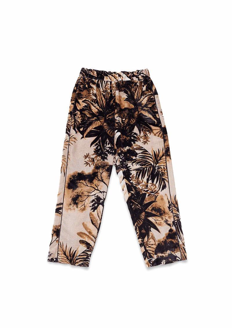 Shirtaporter PANTALONE IN VELLUTO CON PIPING In Saldo