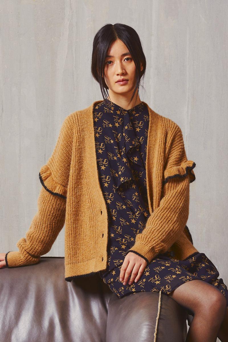 Shirtaporter CARDIGAN RUCHES In Linea