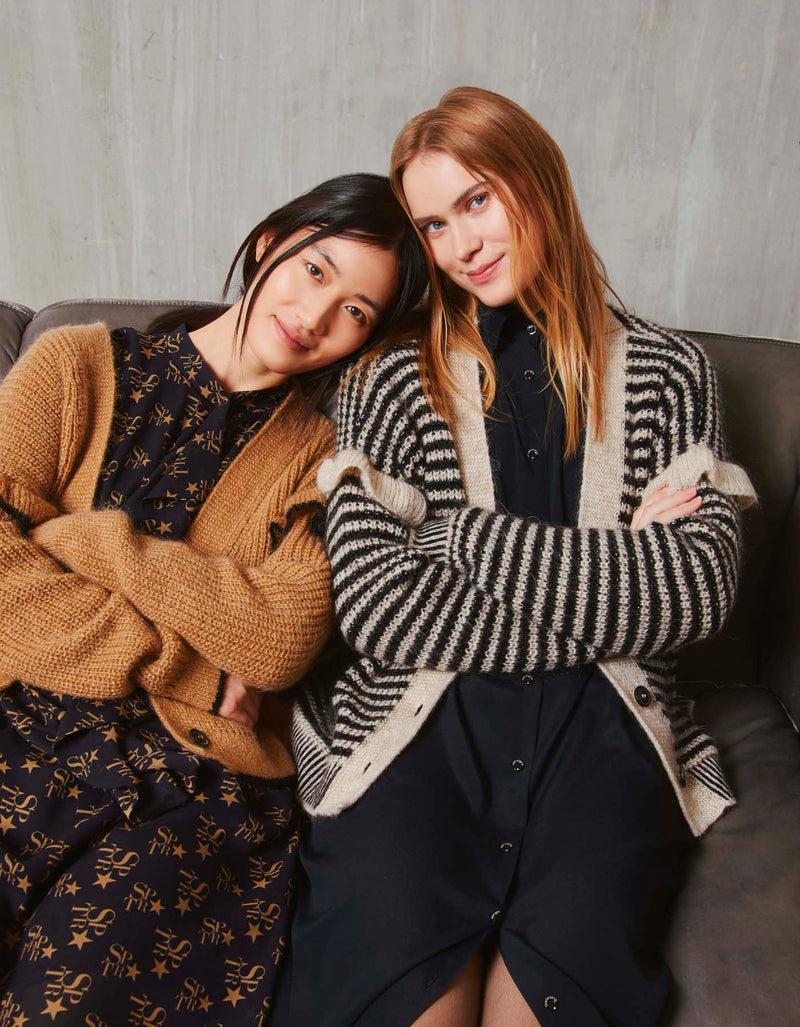 Shirtaporter CARDIGAN RUCHES In Linea