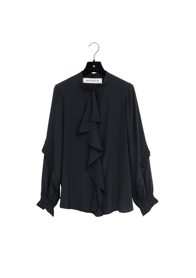 Shirtaporter Camicia con volant Spedizione Gratuita