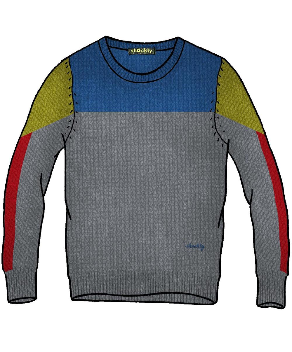 Shockly BLOCK-ROUND Grey Affare Del Giorno
