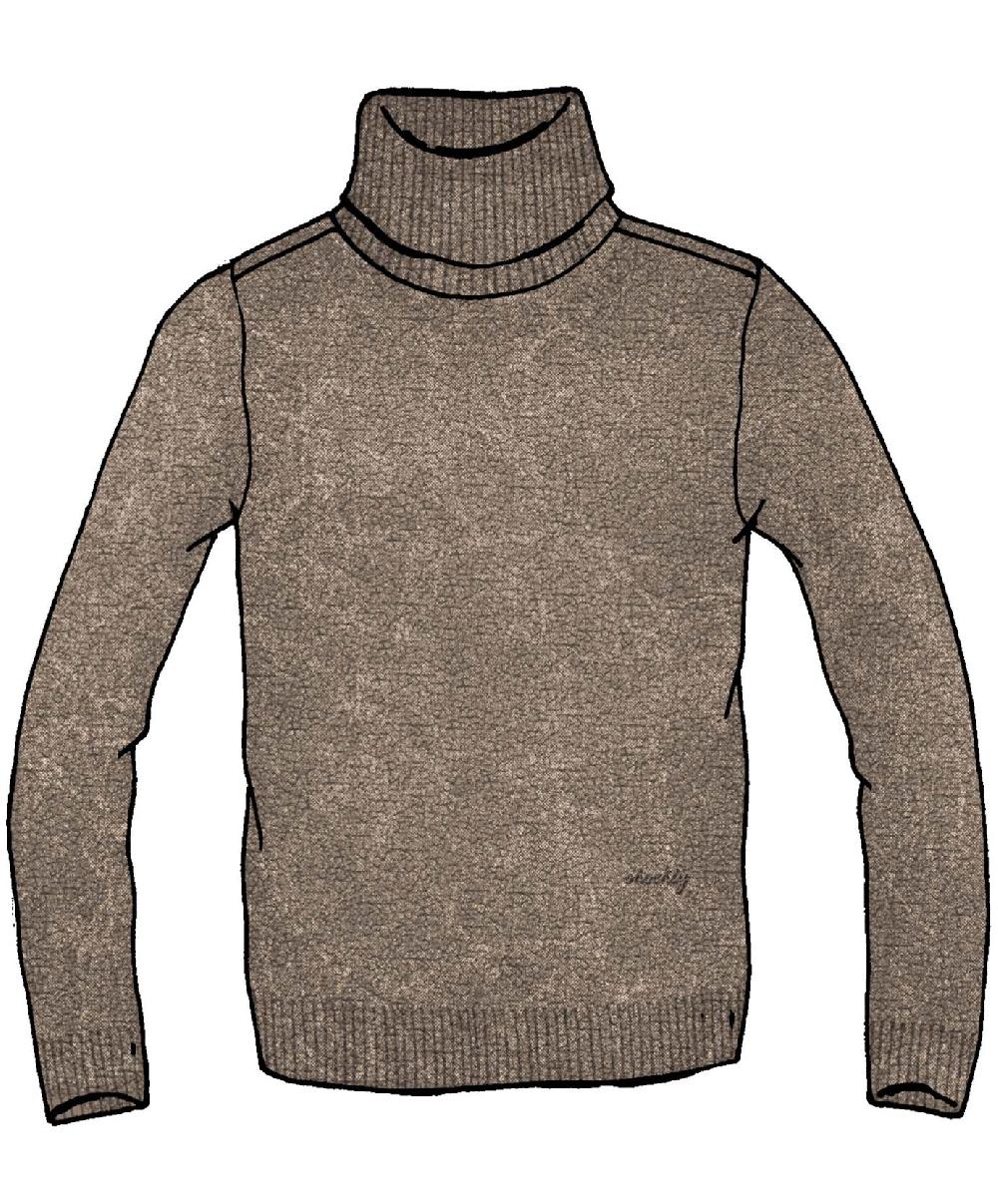 Shockly CHENILLE-ROLLNECK Sand In Vendita