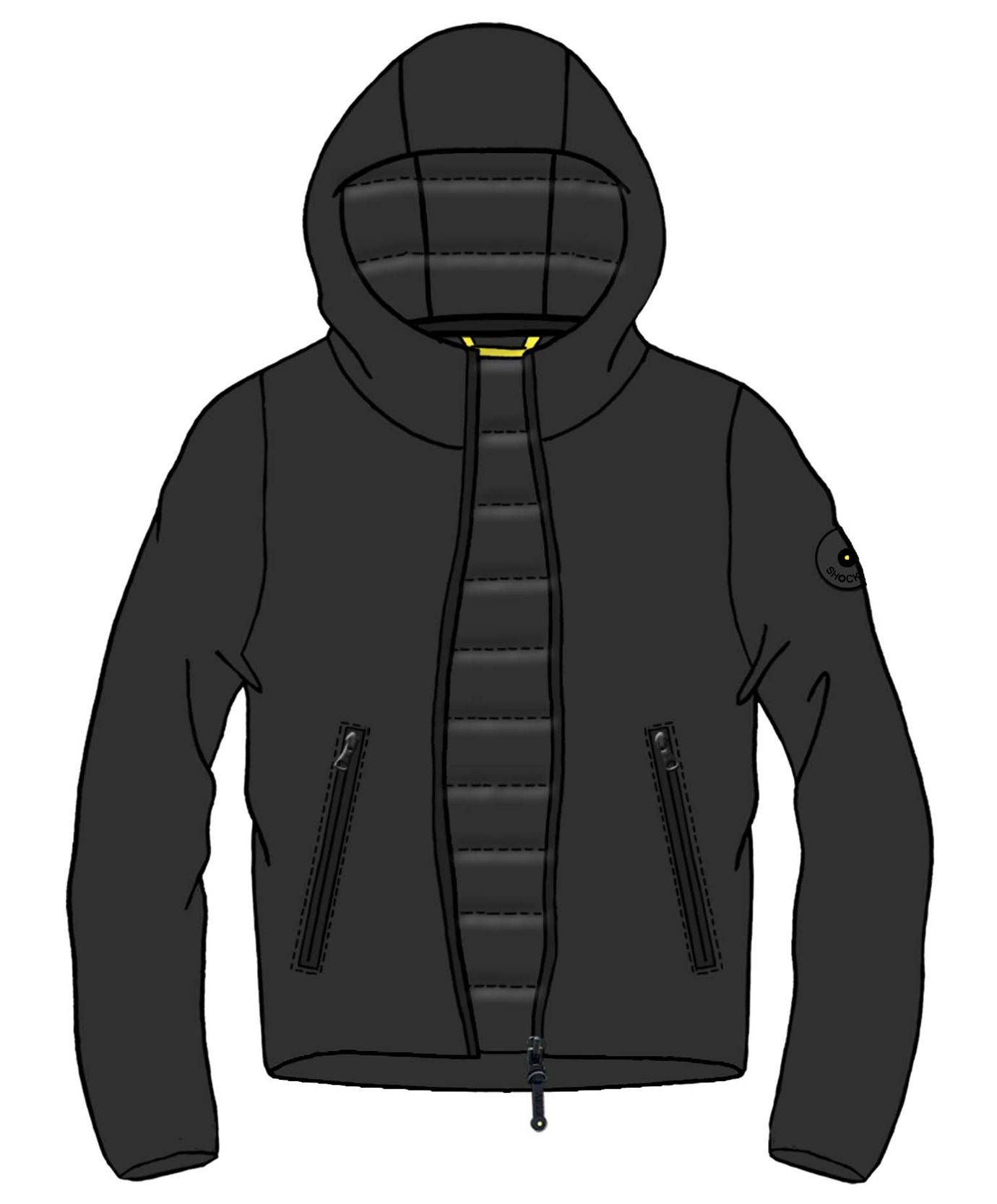 Shockly DRY-MOUNTAIN Black Vendita Calda