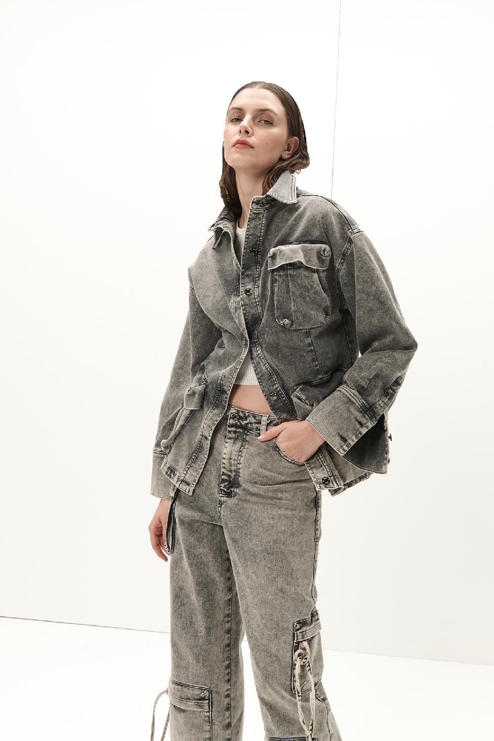 Soallure JEANS CARGO CON TASCHE Qualità Garantita