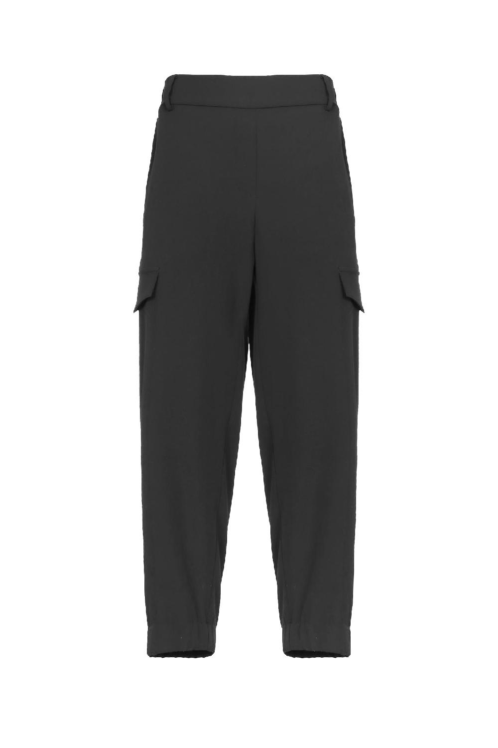 Soallure PANTALONE BASIC CARGO IN CREPE In Vendita