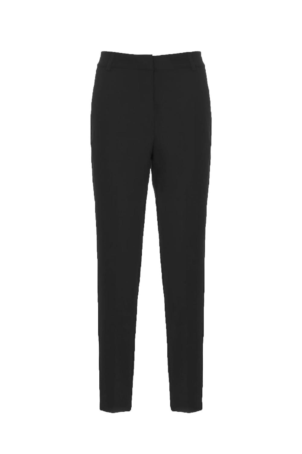 Soallure PANTALONE BASIC SIGARETTA SLIM IN CREPE Saldi Di Fabbrica