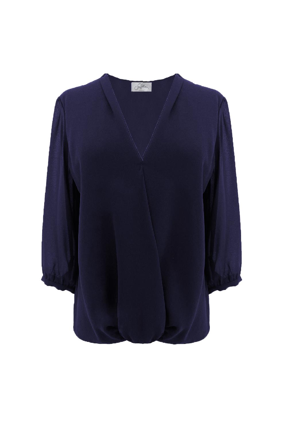 Soallure CAMICIA BASIC IN GEORGETTE Spedizione gratuita