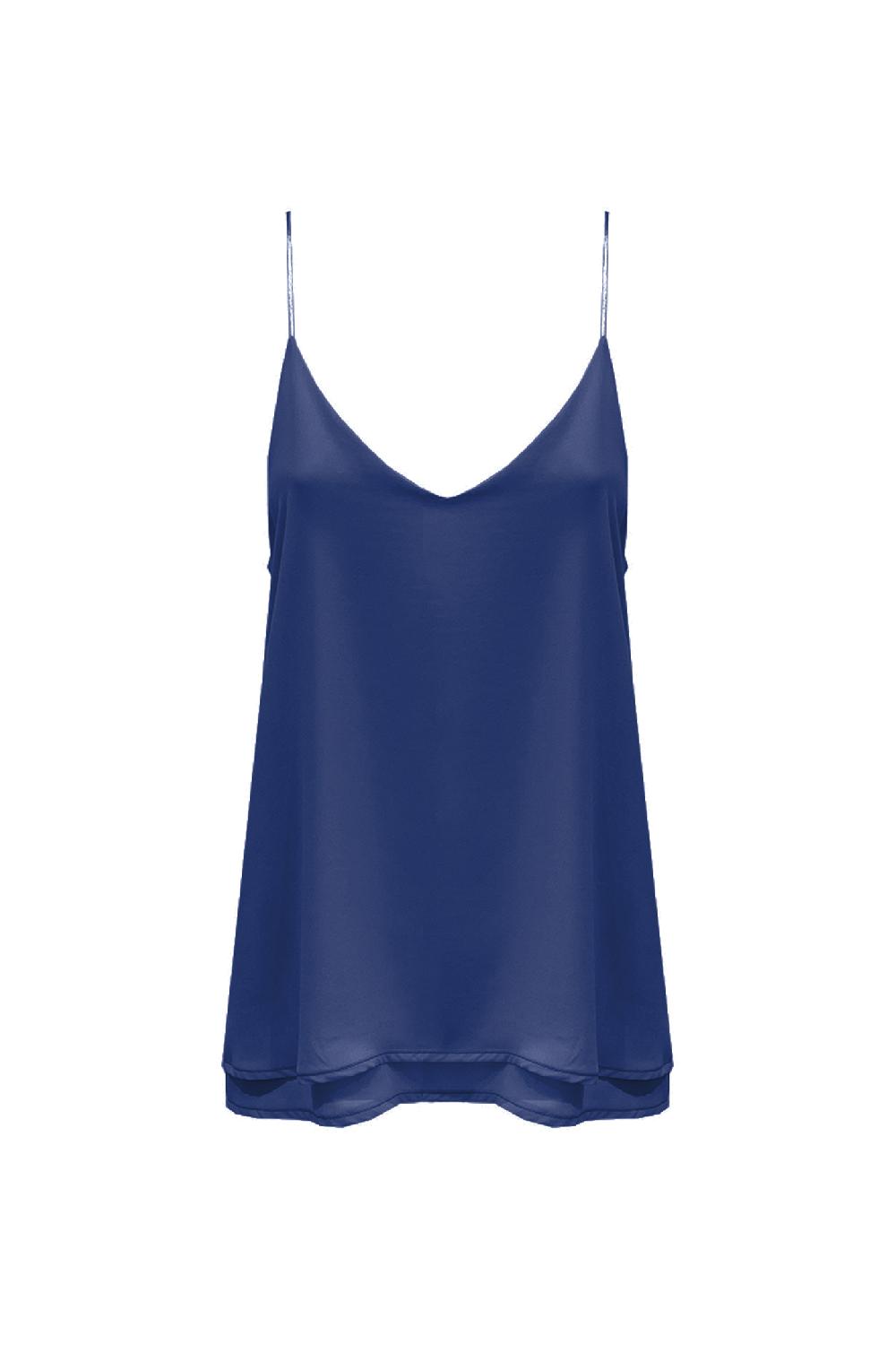 Soallure TOP BASIC IN GEORGETTE Sconto di tempo limitato