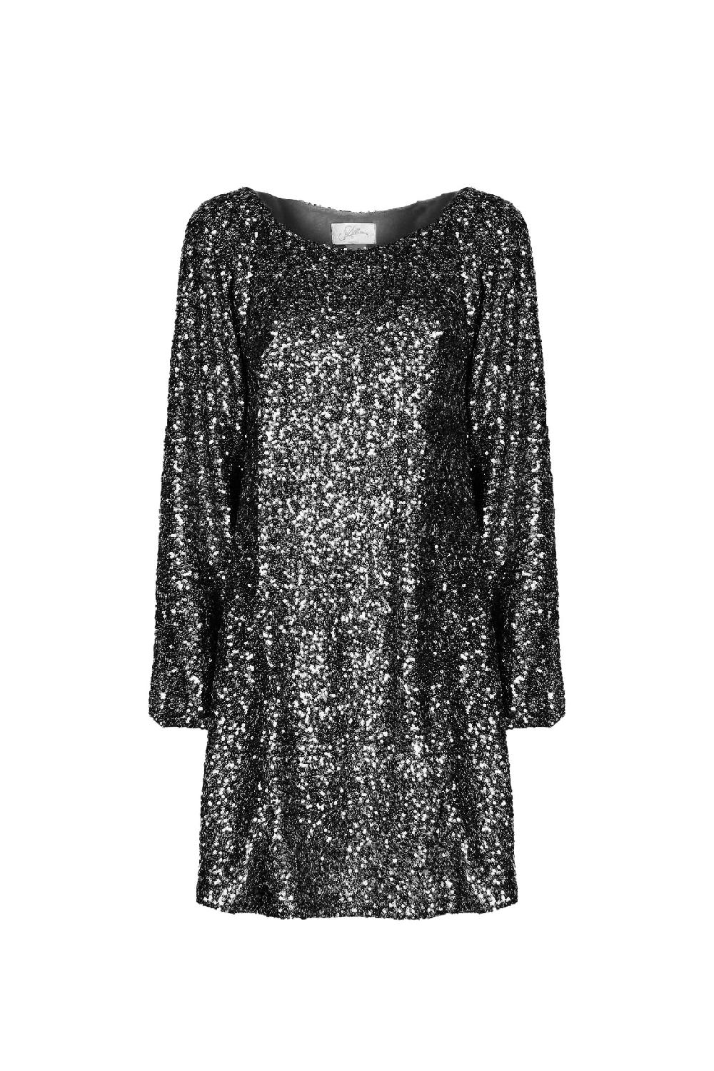 Soallure ABITO TUNICA CON SCOLLO A BARCHETTA PAILLETTES Offerta temporanea